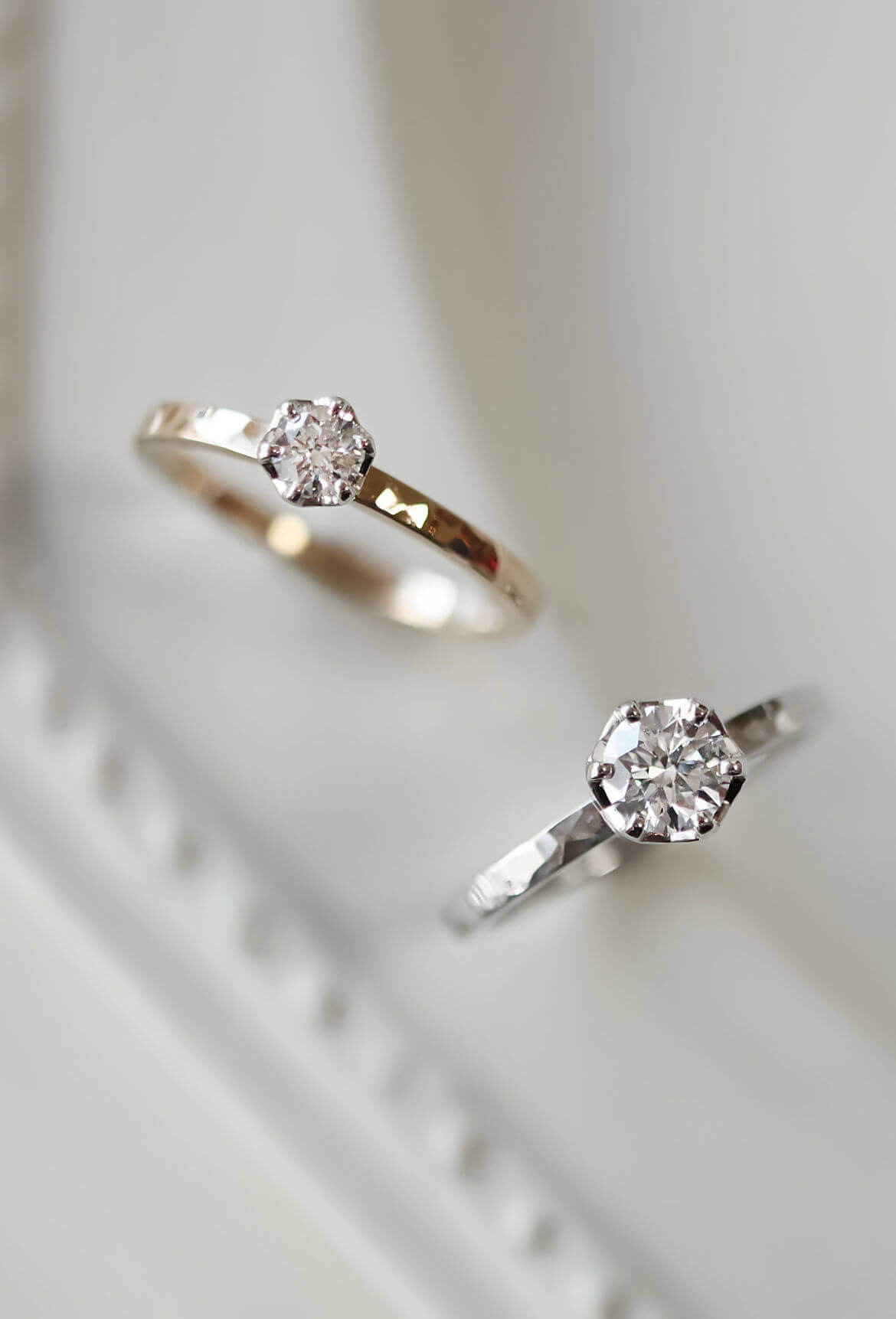 ダイヤモンド　プラチナ　オーダーリング　婚約指輪　週末値下げ！