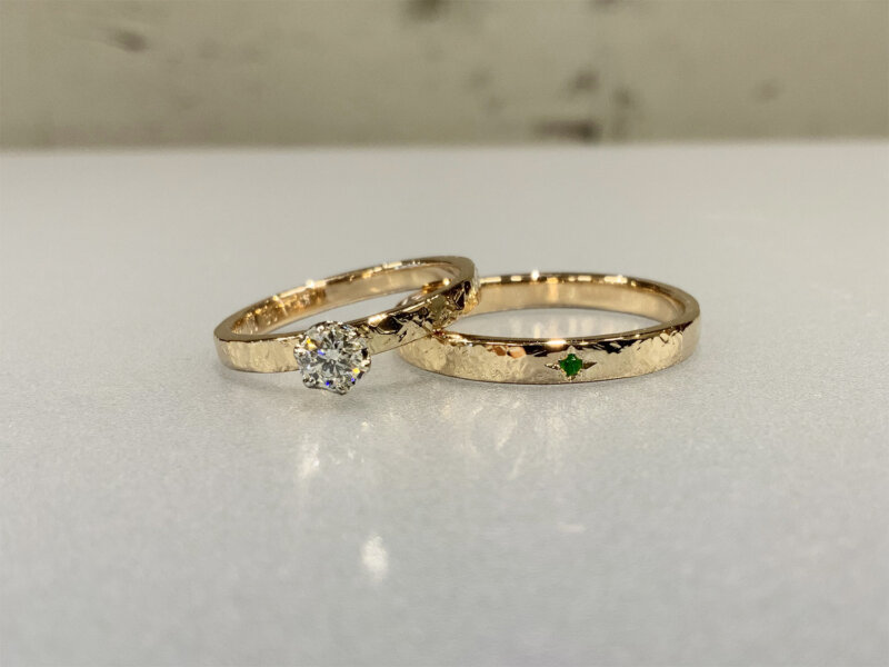[客户反馈] 一对结婚纪念戒指。